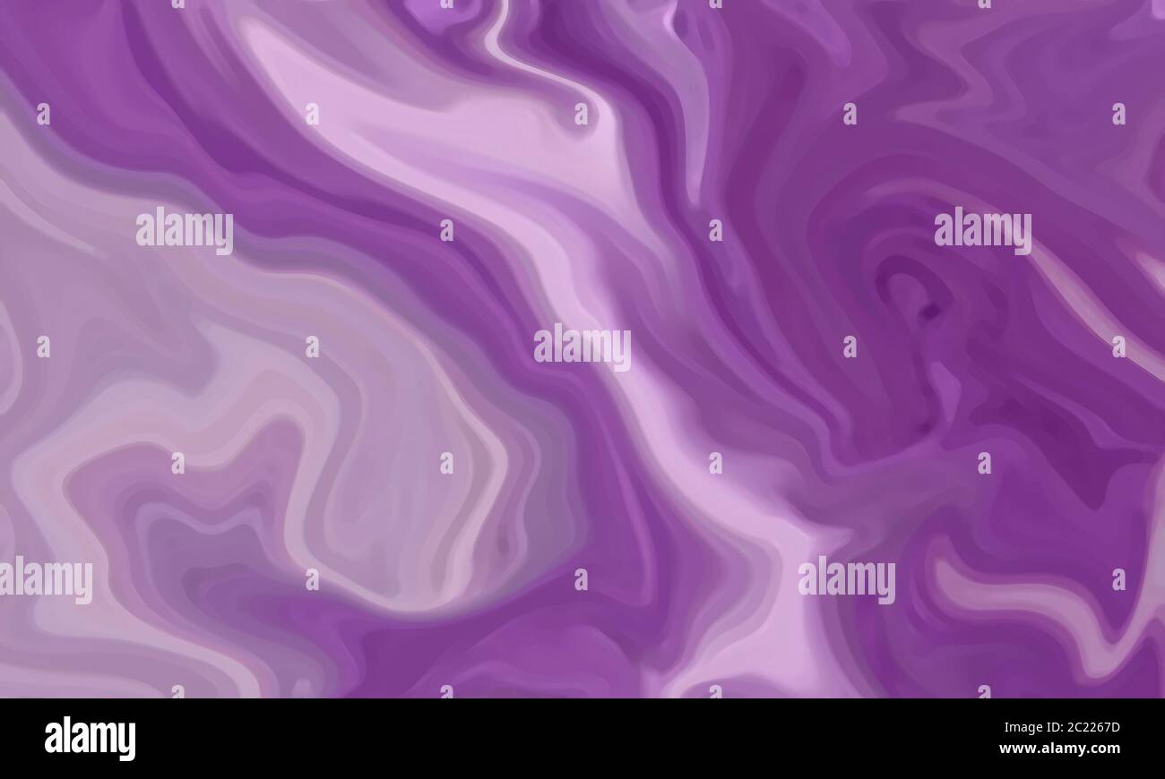 Abstract purple and white background with fluid, painted, watercolor ...