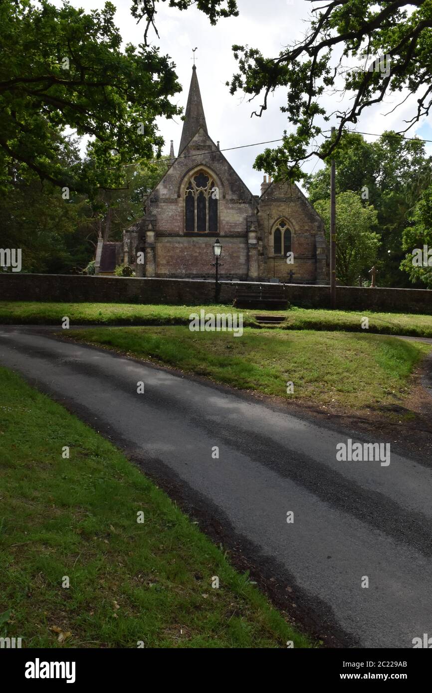 Parish church at East Woodlands, Frome, Somerset Stock Photo