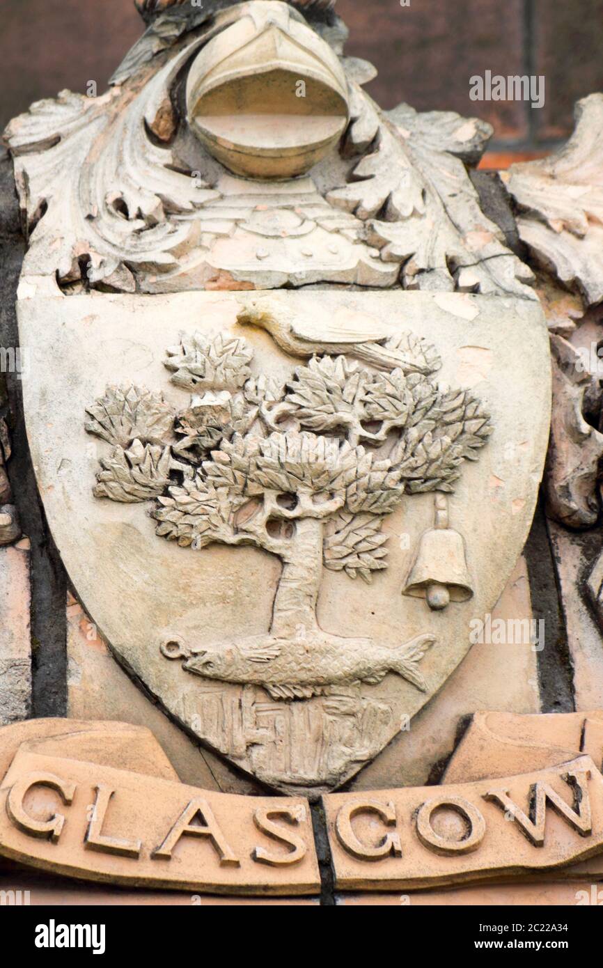 Glasgow coat of arms hires stock photography and images Alamy