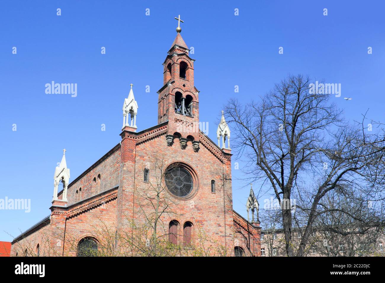 St. Mary's Church in Spandau Stock Photo