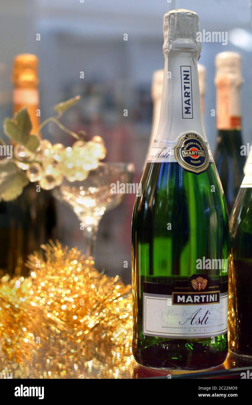 Turin, Piedmont/Italy. 10/24/2009 The Wineshow Fair.Bottles of