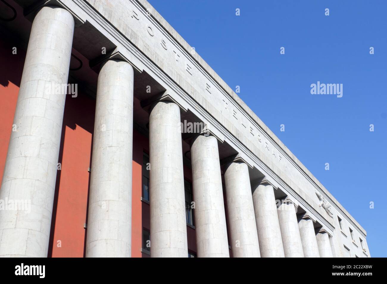 Italy sicily palermo post office hires stock photography and images