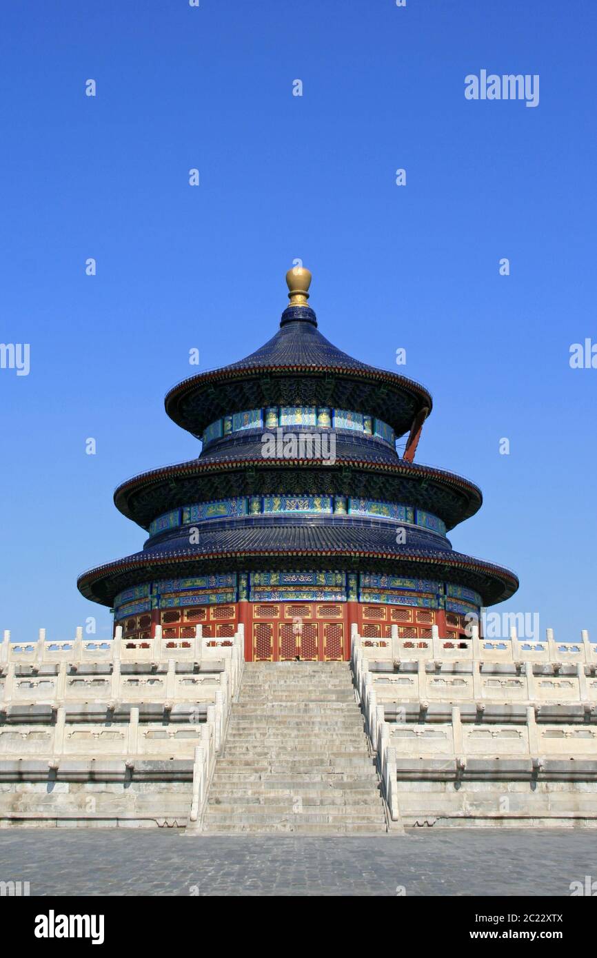 temple of heaven in beijing (china) Stock Photo