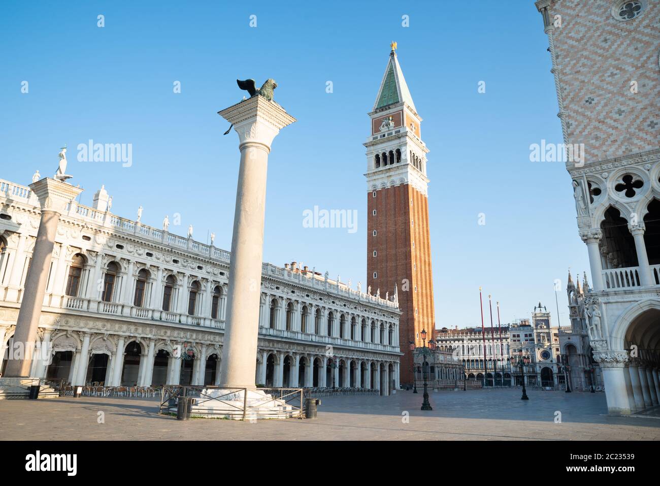 Principal Public Square Of Venice High Resolution Stock Photography and