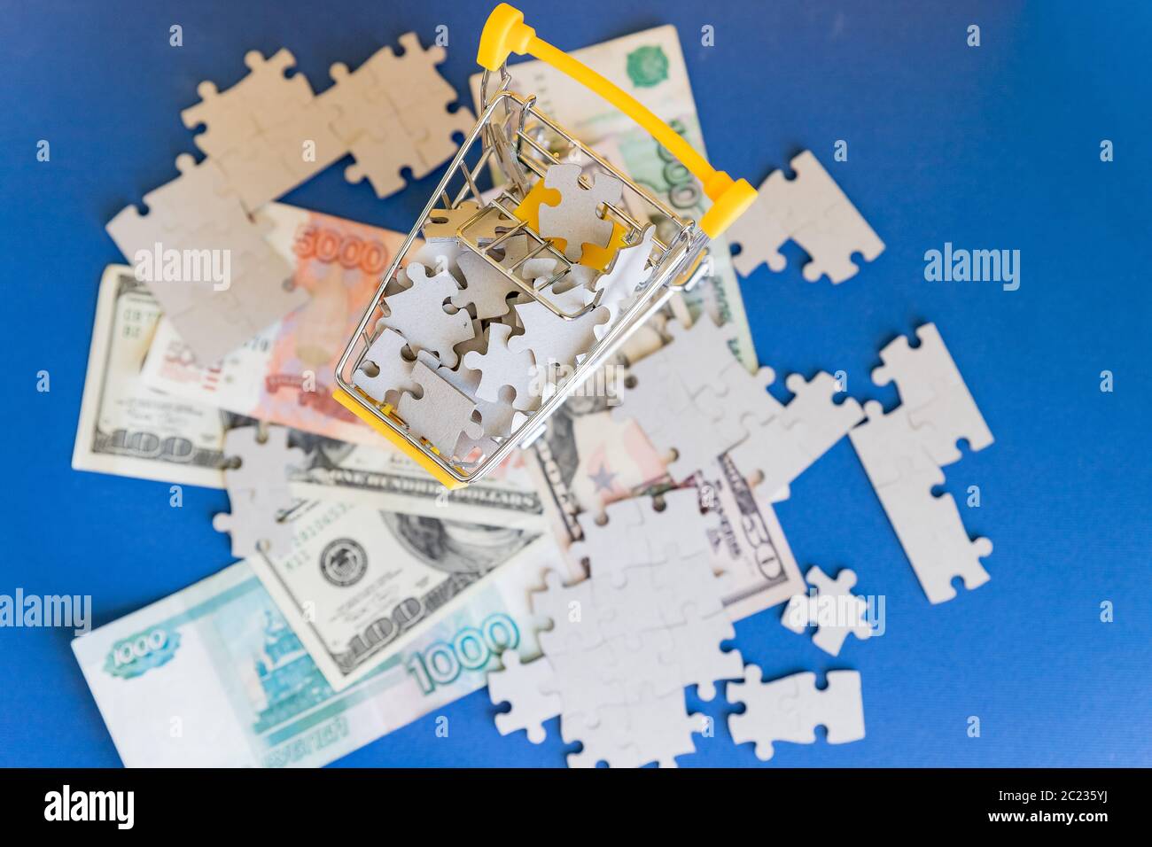 Dollar Puzzle High Resolution Stock Photography and Images Alamy