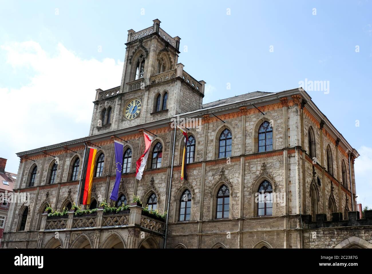 City Hall Weimar Stock Photo Alamy