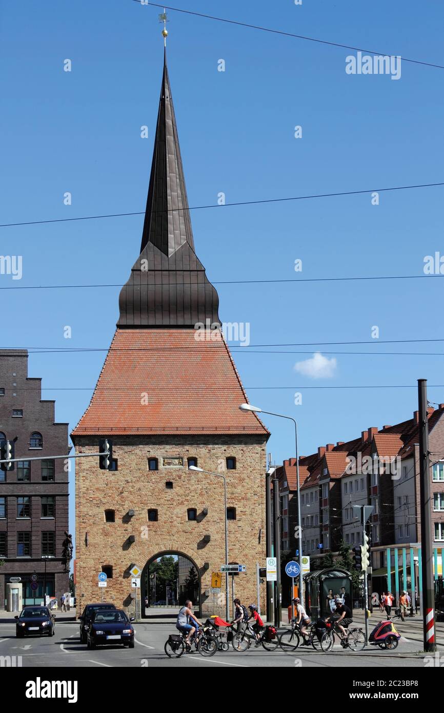 Stone Gate Rostock Stone gate in Rostock Stock Photo - Alamy