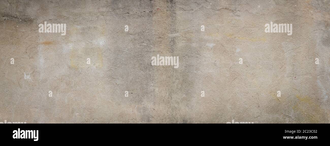 Background panorama of concrete wall surface with subtle texture and ...