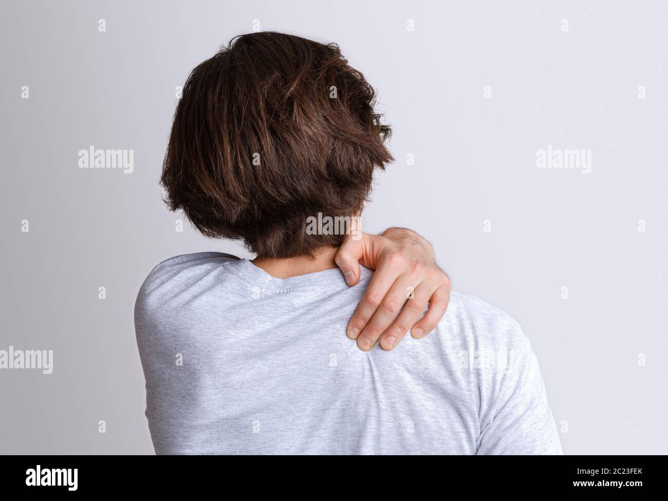 Shoulder pain and computer hires stock photography and images Alamy