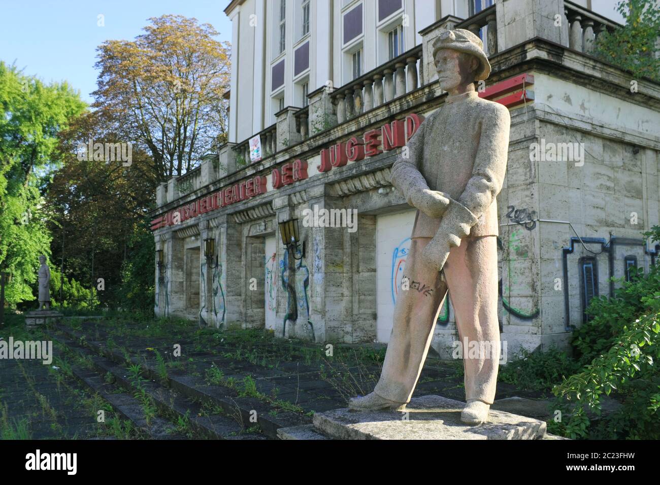 GDR architecture Stock Photo