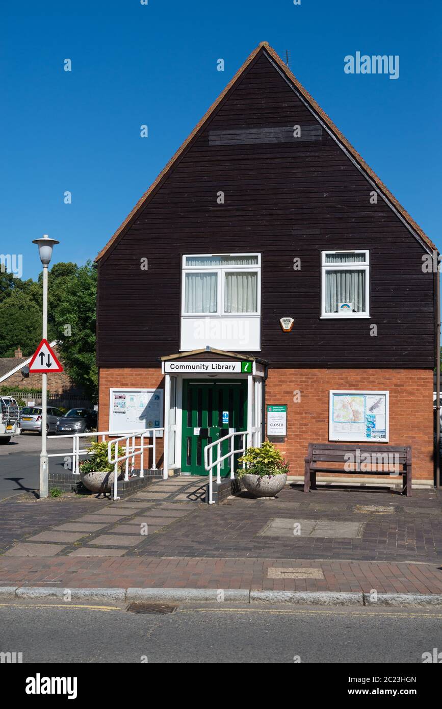 The Community Library in the village of Chalfont St. Giles