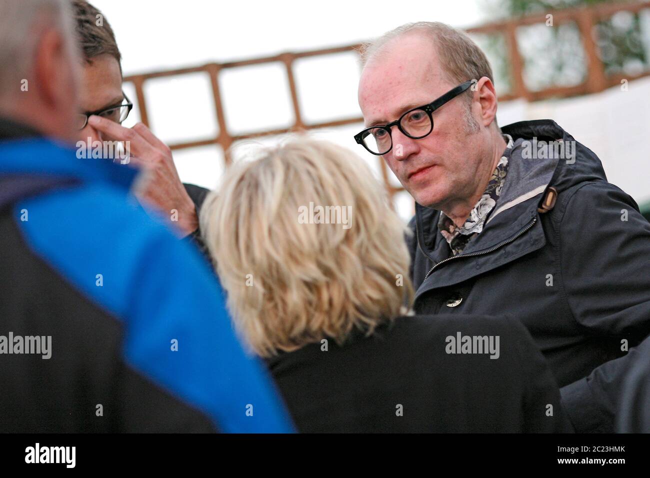 Adrian Edmondson at the 2014 Hay Festival of Literature and the Arts, Hay on Wye, Wales UK ©PRWPhotography Stock Photo