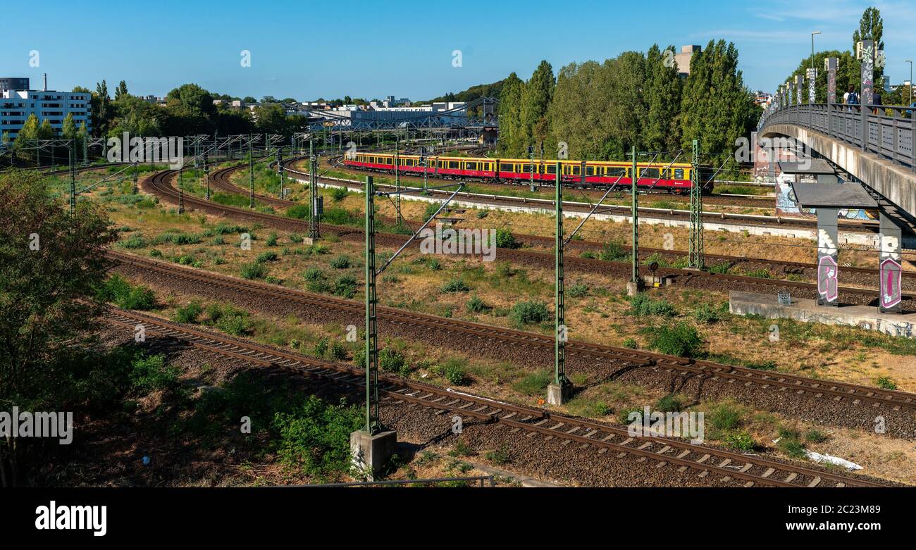 Rail network Stock Photo