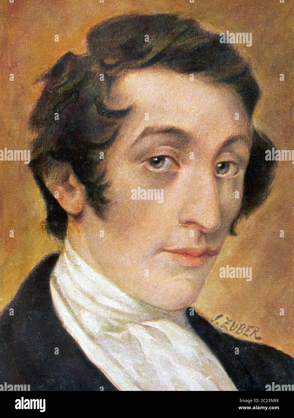 CARL MARIA von WEBER (1786-1826) German Romantic composer Stock Photo