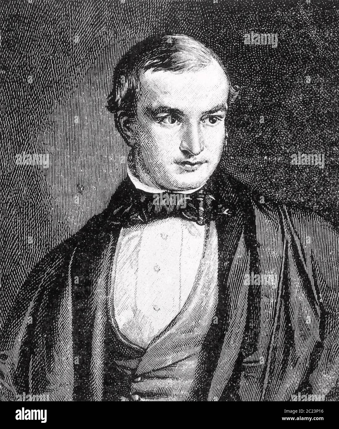 JIOHN COUCH ADAMS (1819-1892) English astronomer and mathematician Stock Photo