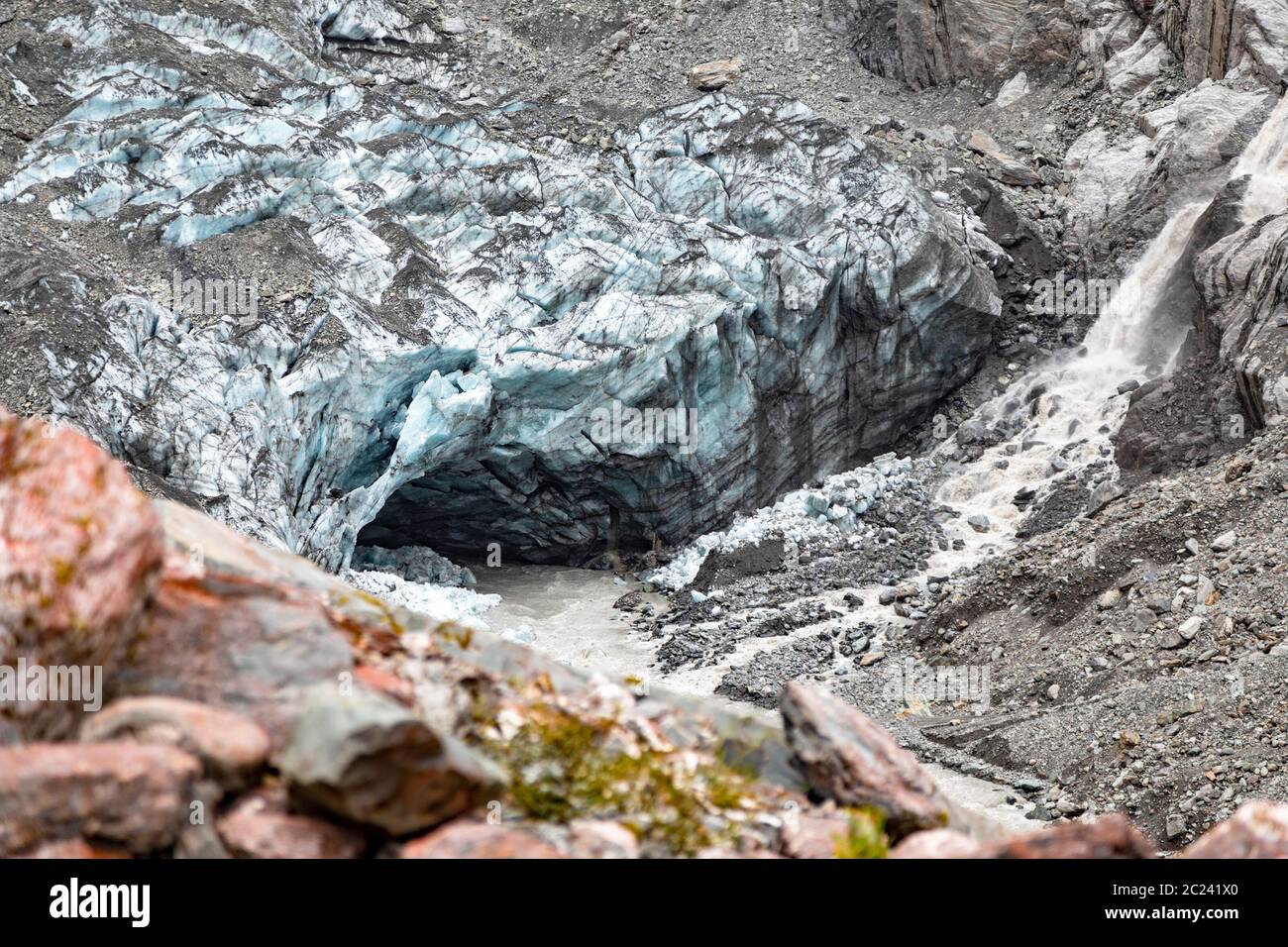 Franz Josef Glacier, New Zealand Stock Photo