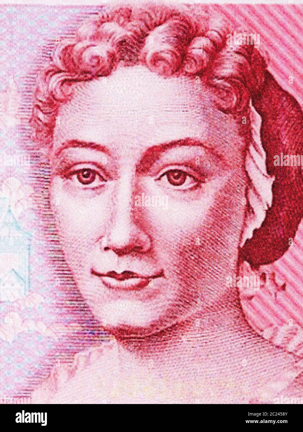 Maria Sibylla Merian a portrait Stock Photo