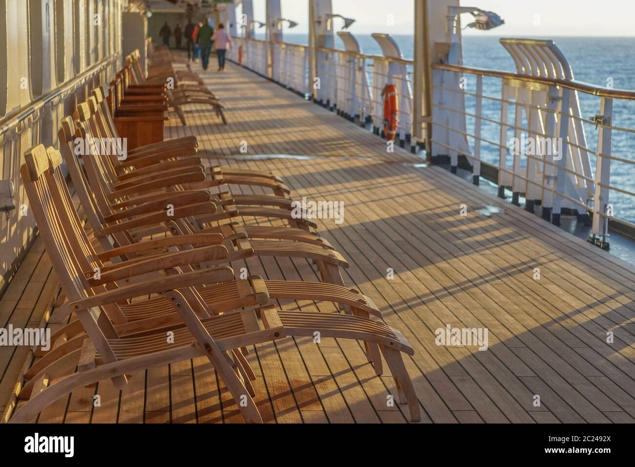 Promenade Deck Chairs Ship High Resolution Stock Photography and Images ...