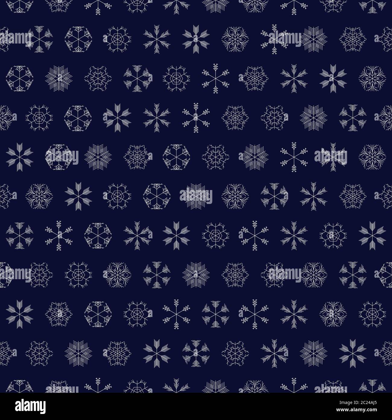 Snowflakes icon collection graphic hi-res stock photography and images ...