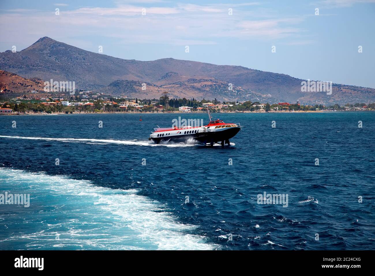 High-speed ferry Stock Photo