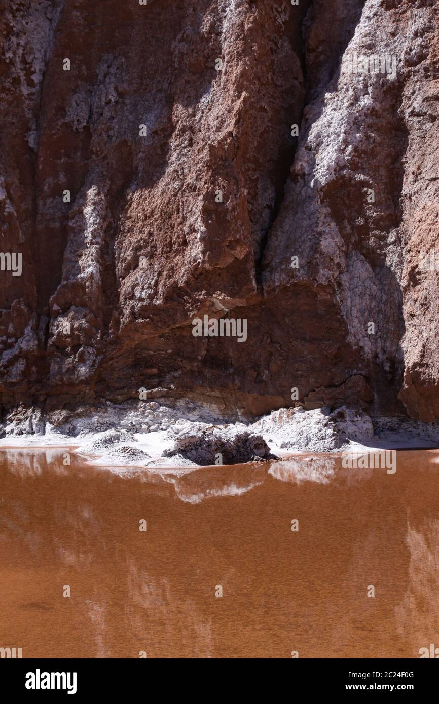 Salt Puddle Salt deposit hi-res stock photography and images - Alamy