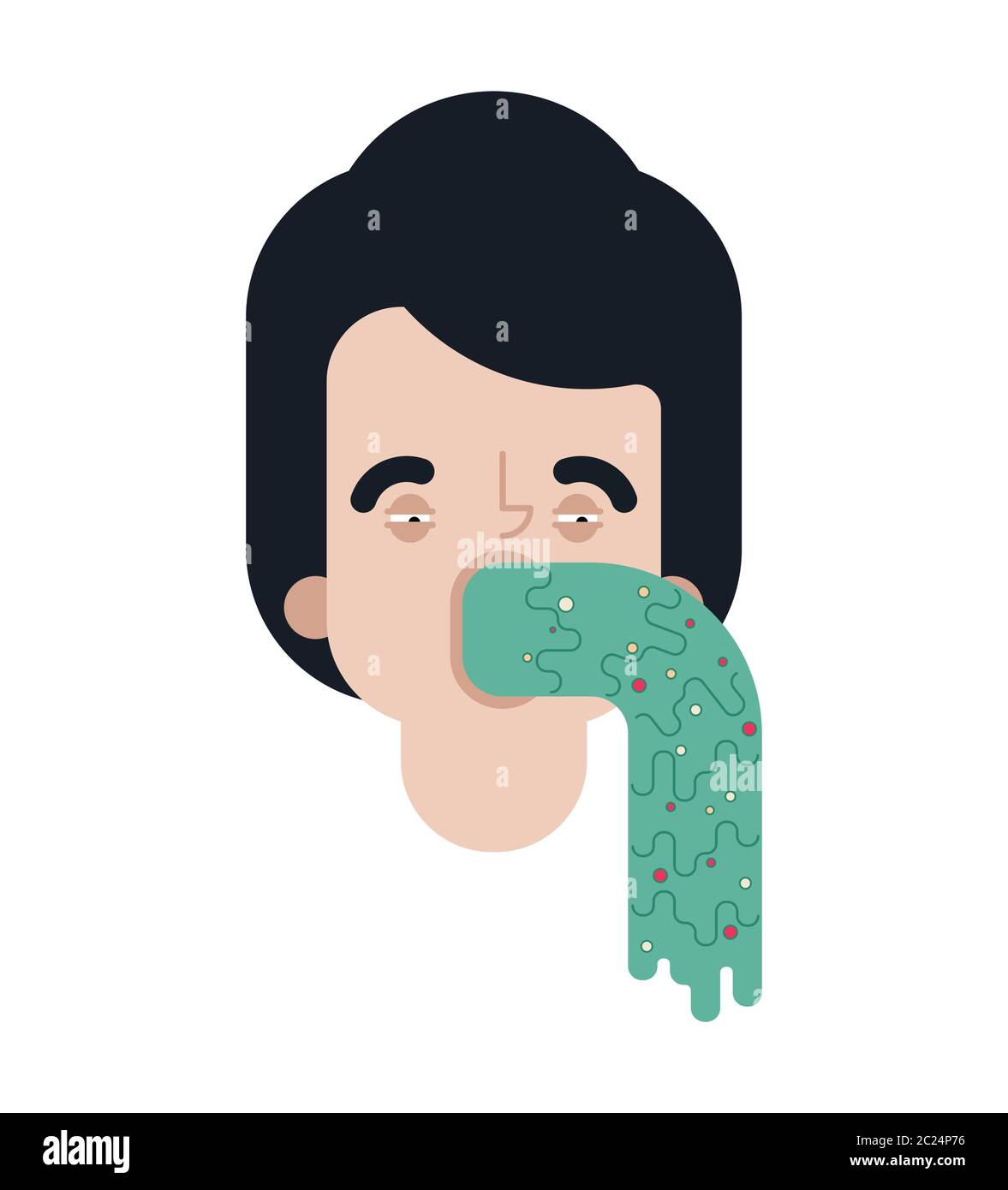 Young man vomit throw up hires stock photography and images Alamy