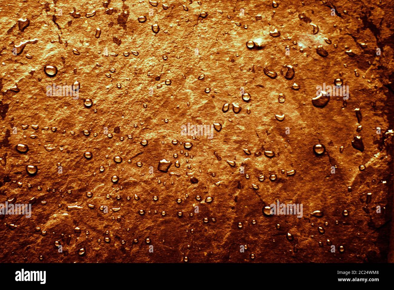 Bronze urban wall background Stock Photo