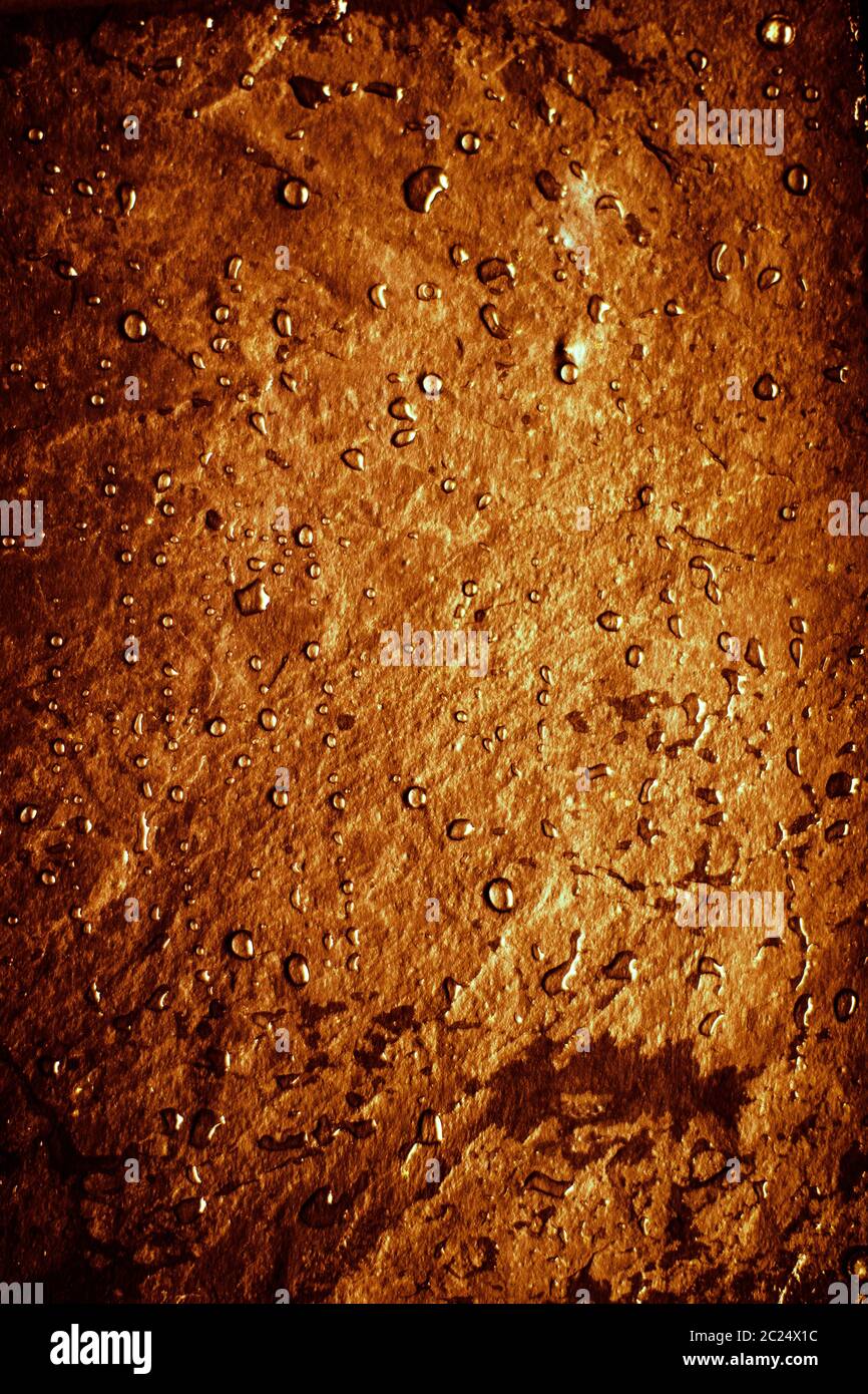Bronze urban wall background Stock Photo