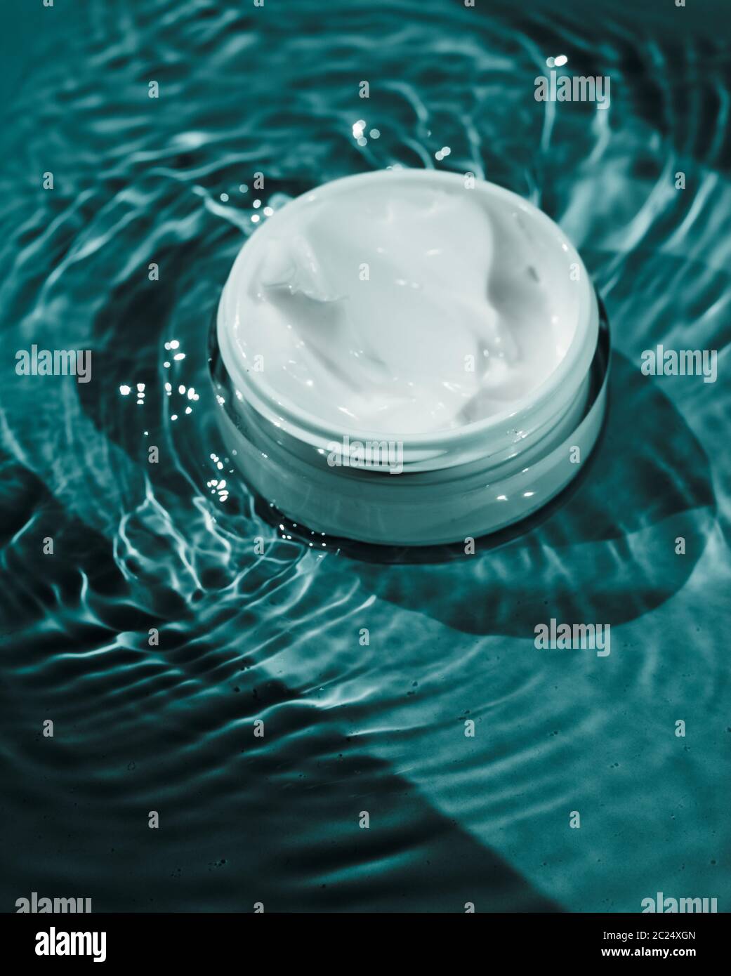Moisturizing beauty cream, skincare and spa cosmetics Stock Photo