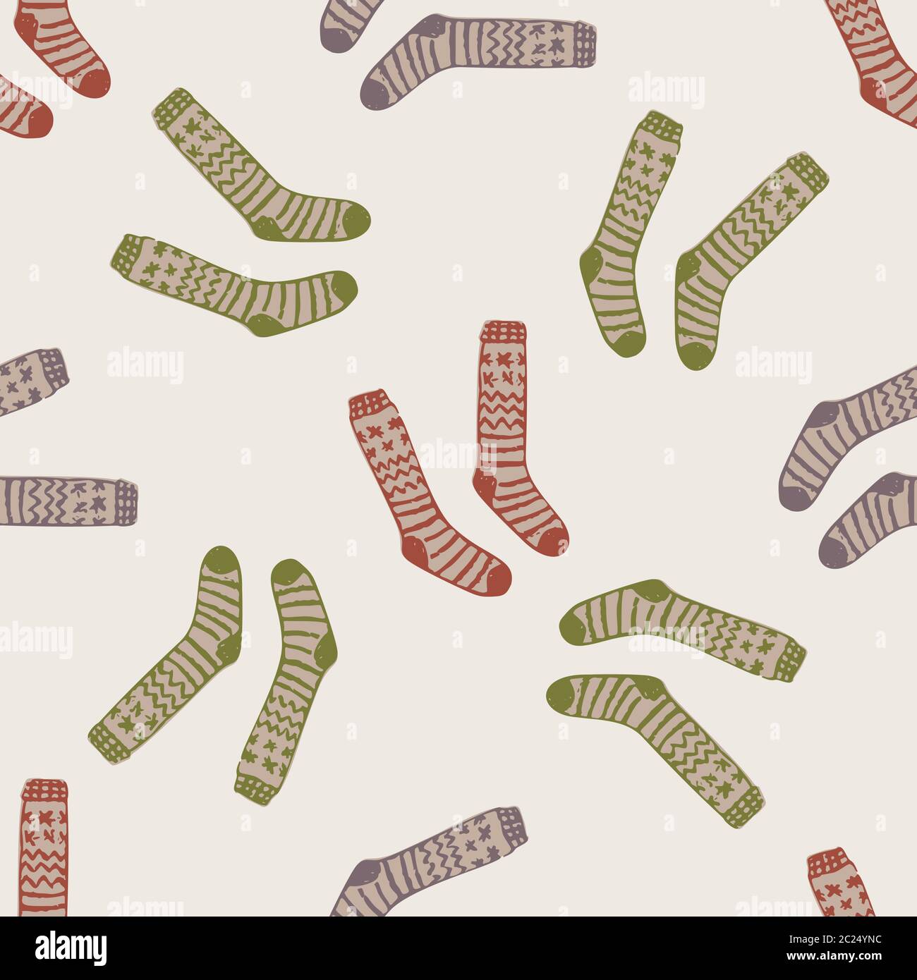 Knit sock Stock Vector Images - Page 2 - Alamy