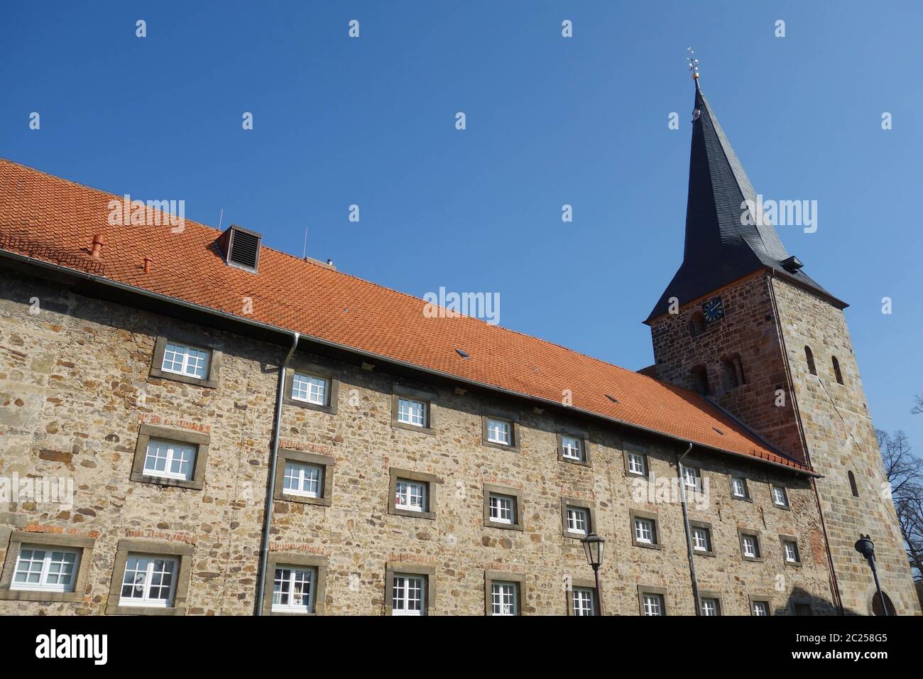 Kloster Wennigsen Stock Photo