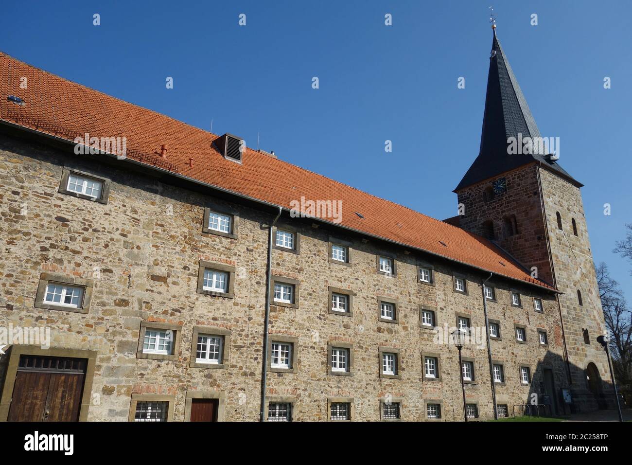 Kloster Wennigsen Stock Photo