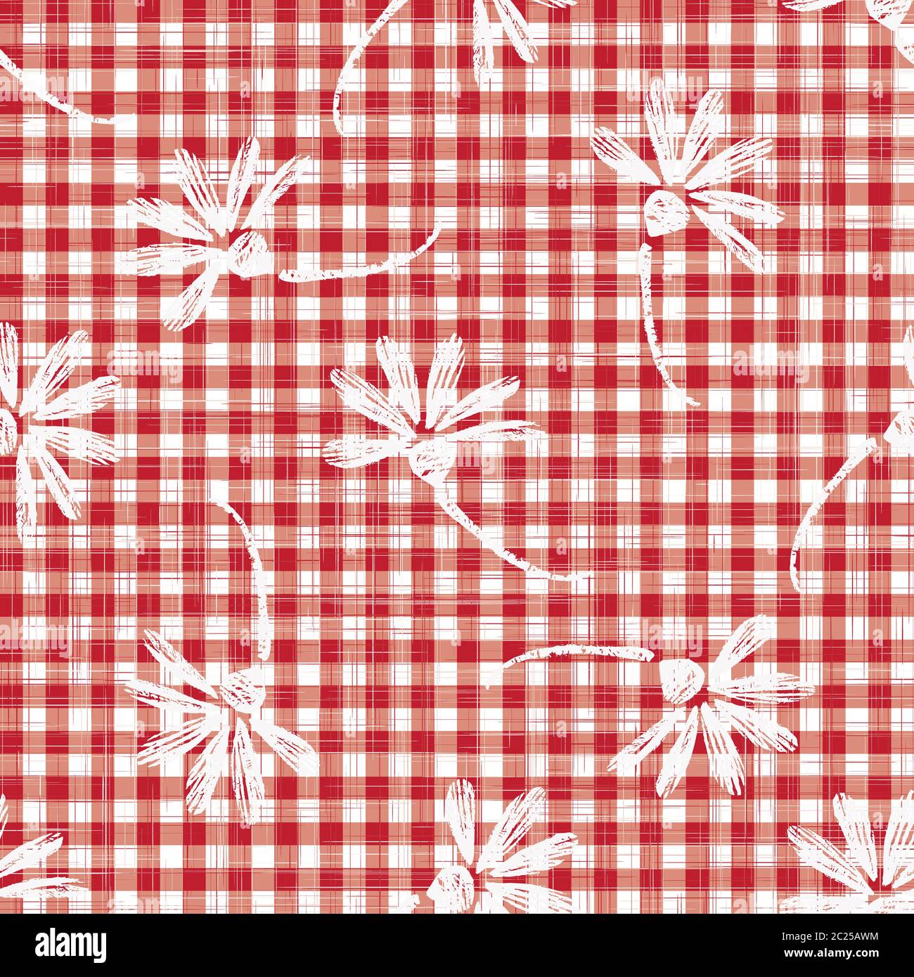 Gingham,background,fabric,texture,vintage - free image from