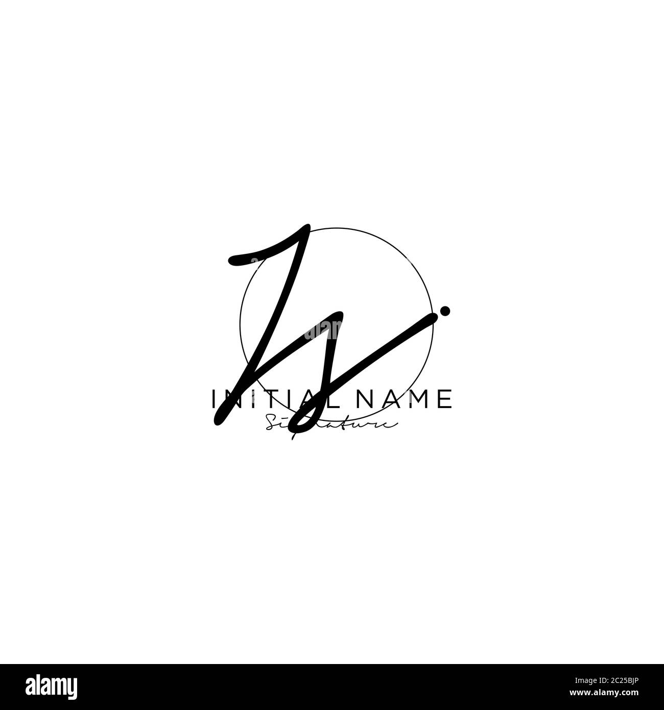 JS initials signature logo. Handwriting logo vector templates. Logo for ...