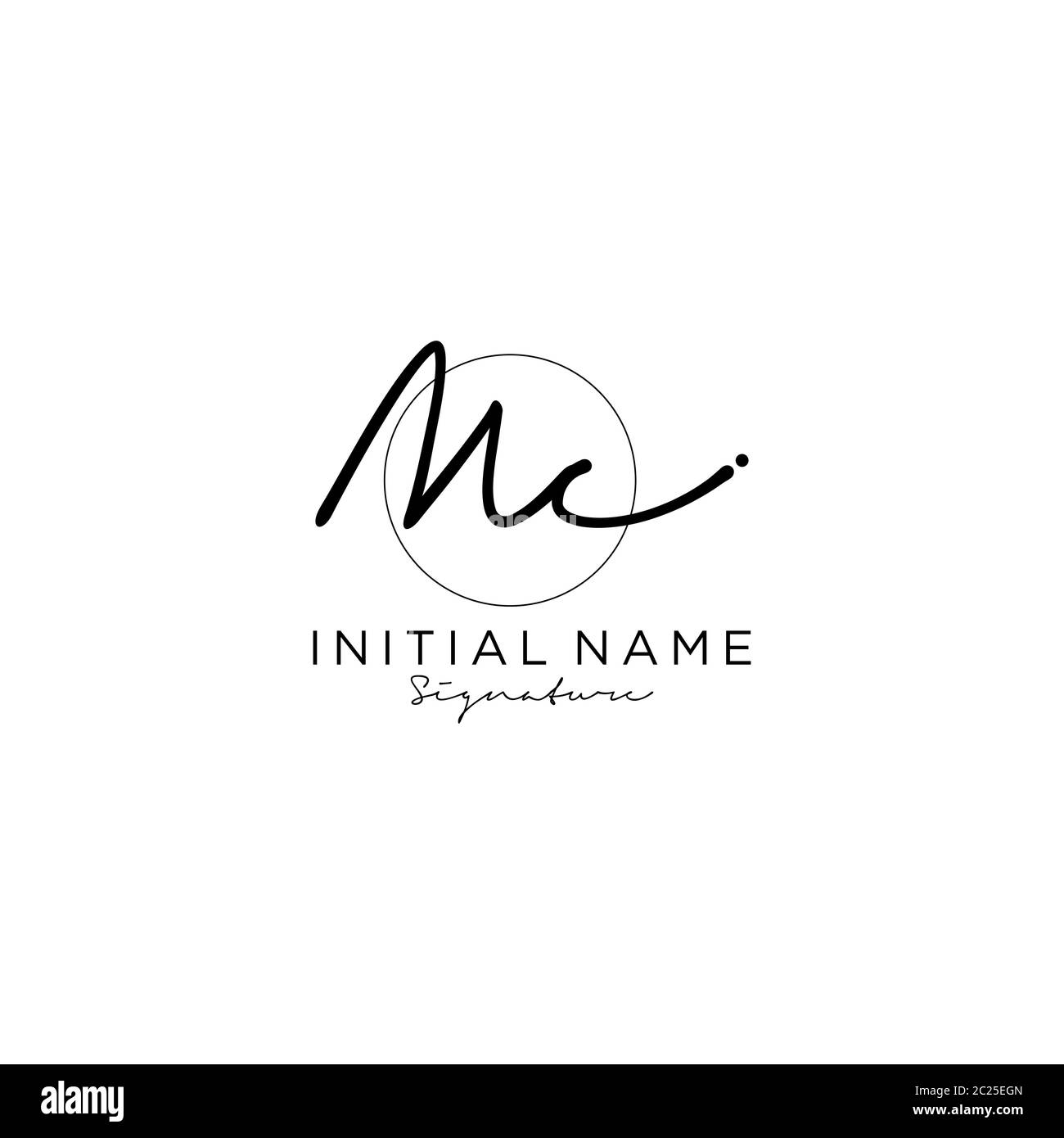 Mc Signature Hi Res Stock Photography And Images Alamy