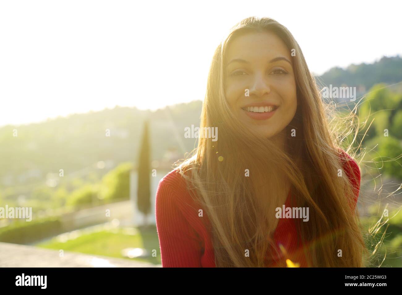 Pretty young mexican woman long hi-res stock photography and images - Alamy