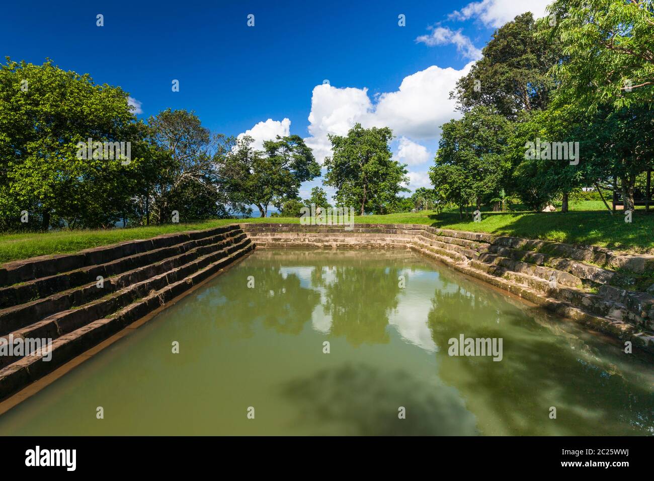 Preah Vihear Temple, Water reservoir, near Gopura ii(2nd Gate), Hindu