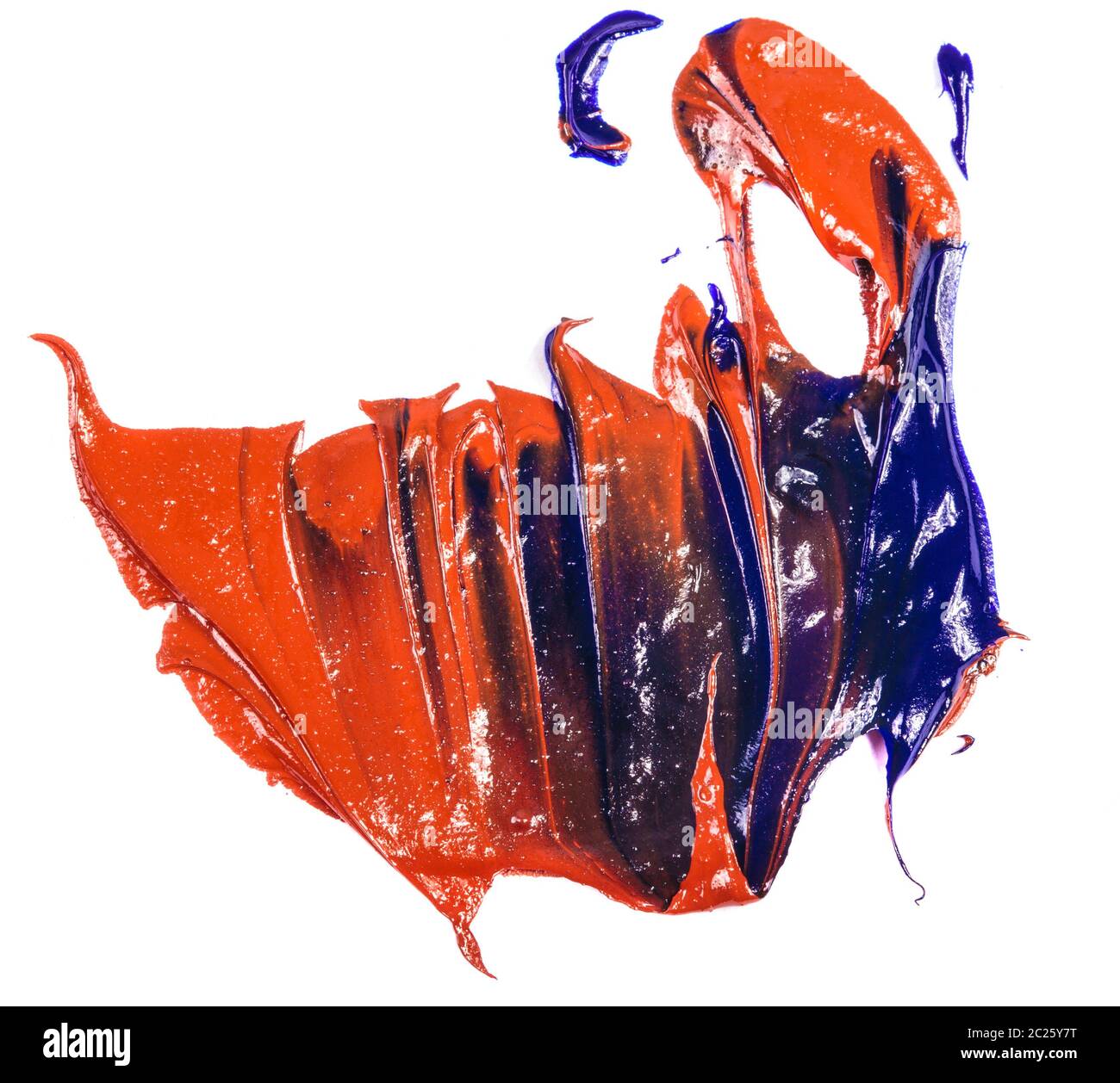 Smear the paint hi-res stock photography and images - Alamy