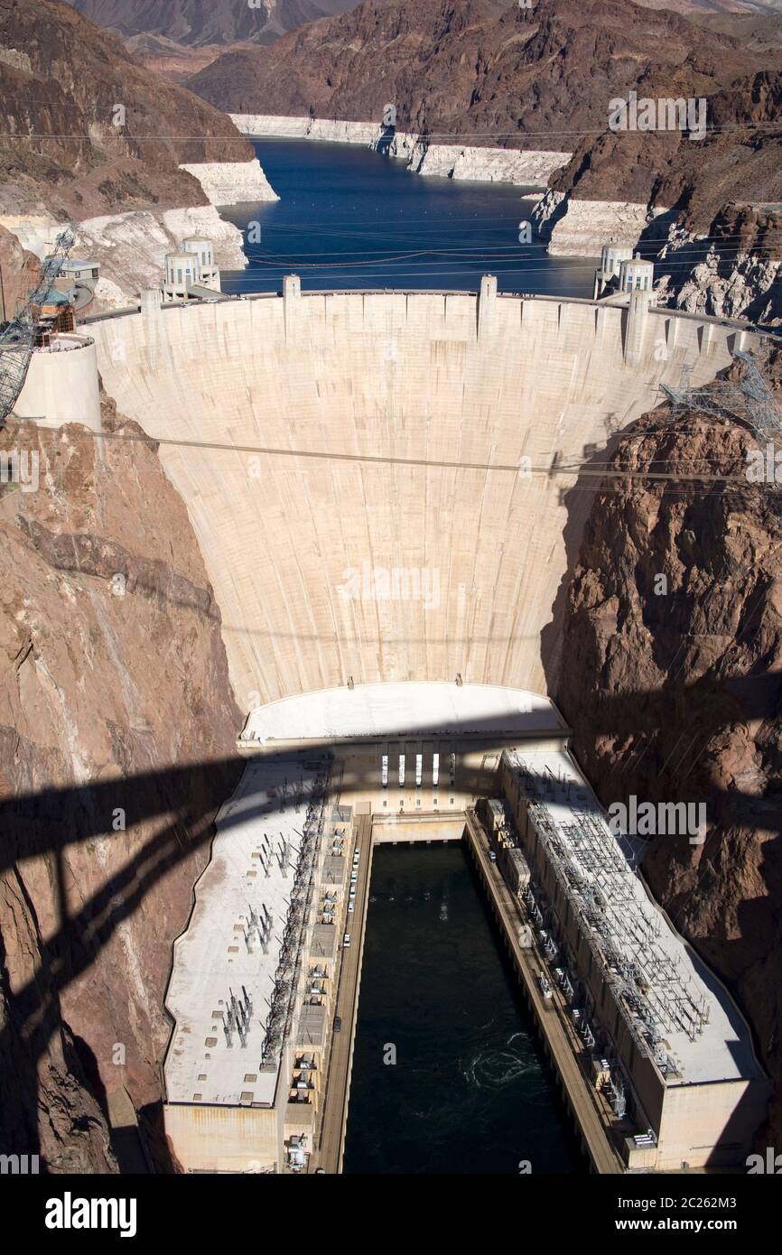 Hoover Dam, Nevada, USA, North America Stock Photo Alamy