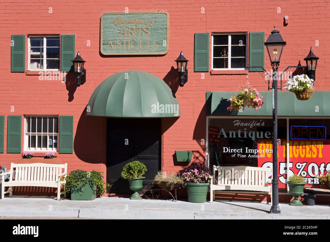 Antique store in Carson City, Nevada, USA Stock Photo Alamy