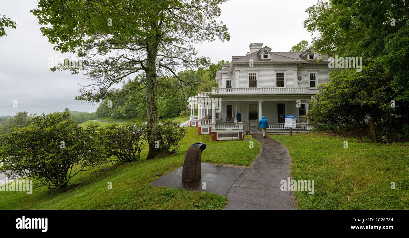 The Cone Manor Historical Moses Cone Old Manor in Blowing Rock, North