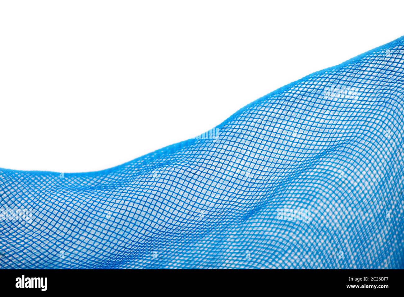 Abstract blue color isolated on white background for design Stock Photo ...