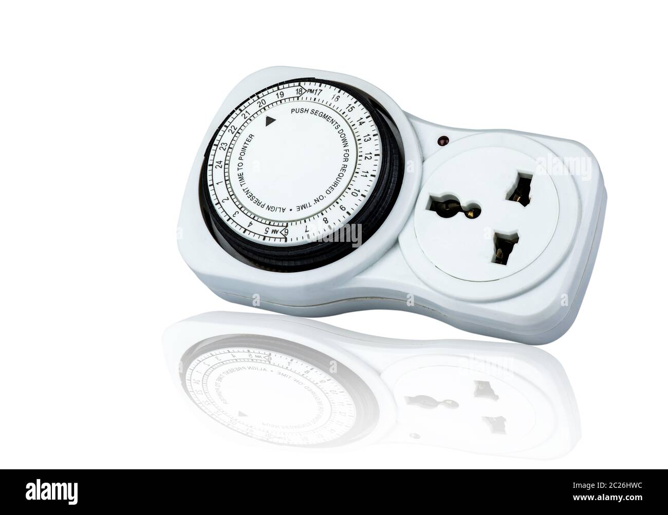 Plugin timer mechanical 24 hour. Indoor home tools. Plugin timer
