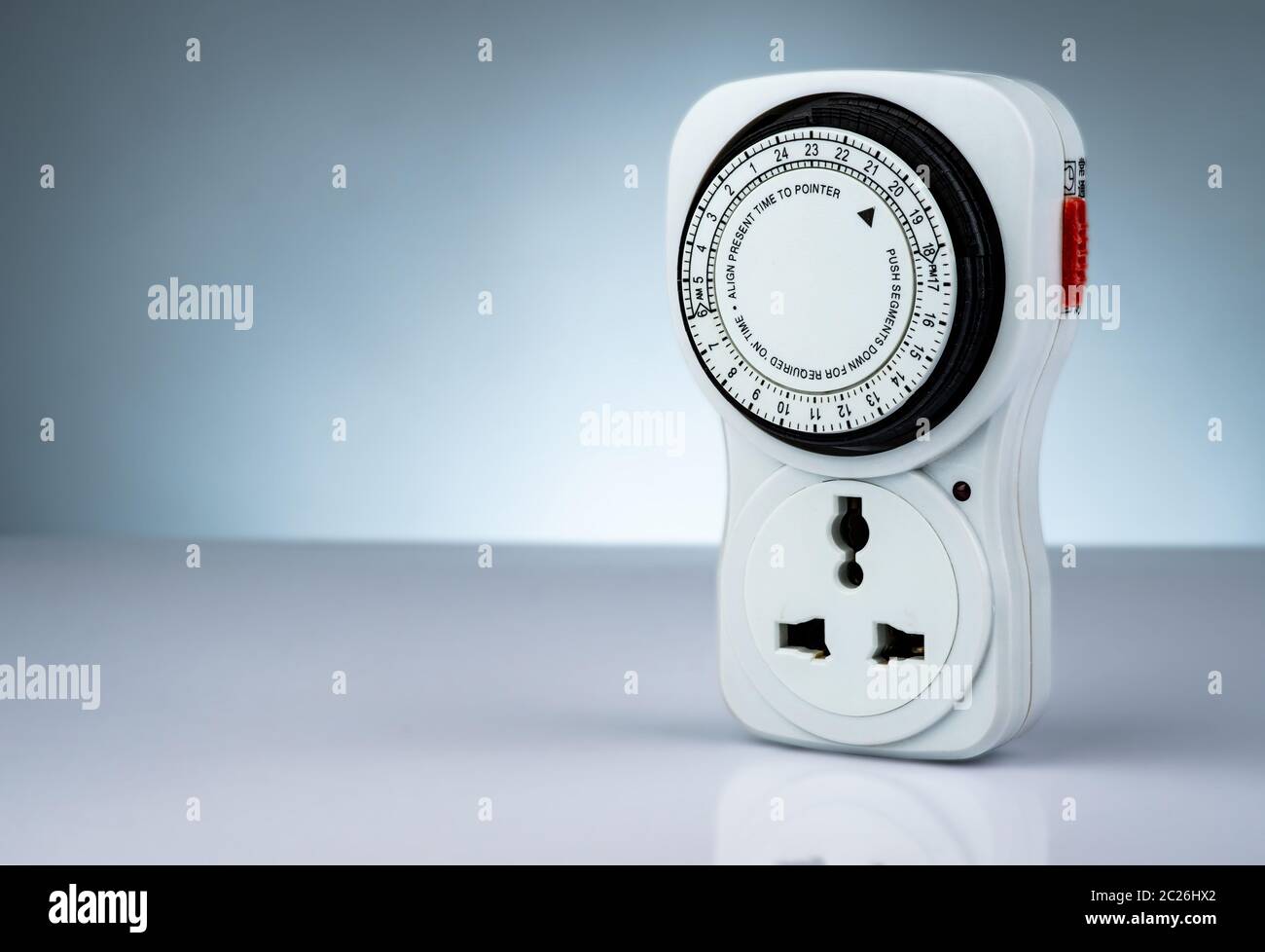 Plugin timer mechanical 24 hour. Indoor home tools. Plugin timer