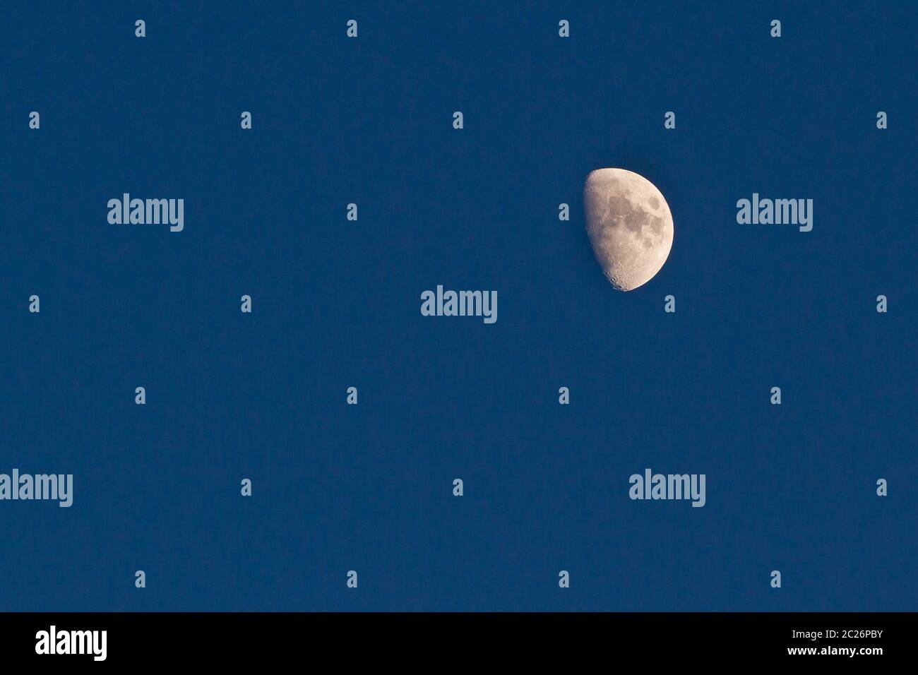 Day Moon Moon Phases Stock Photo