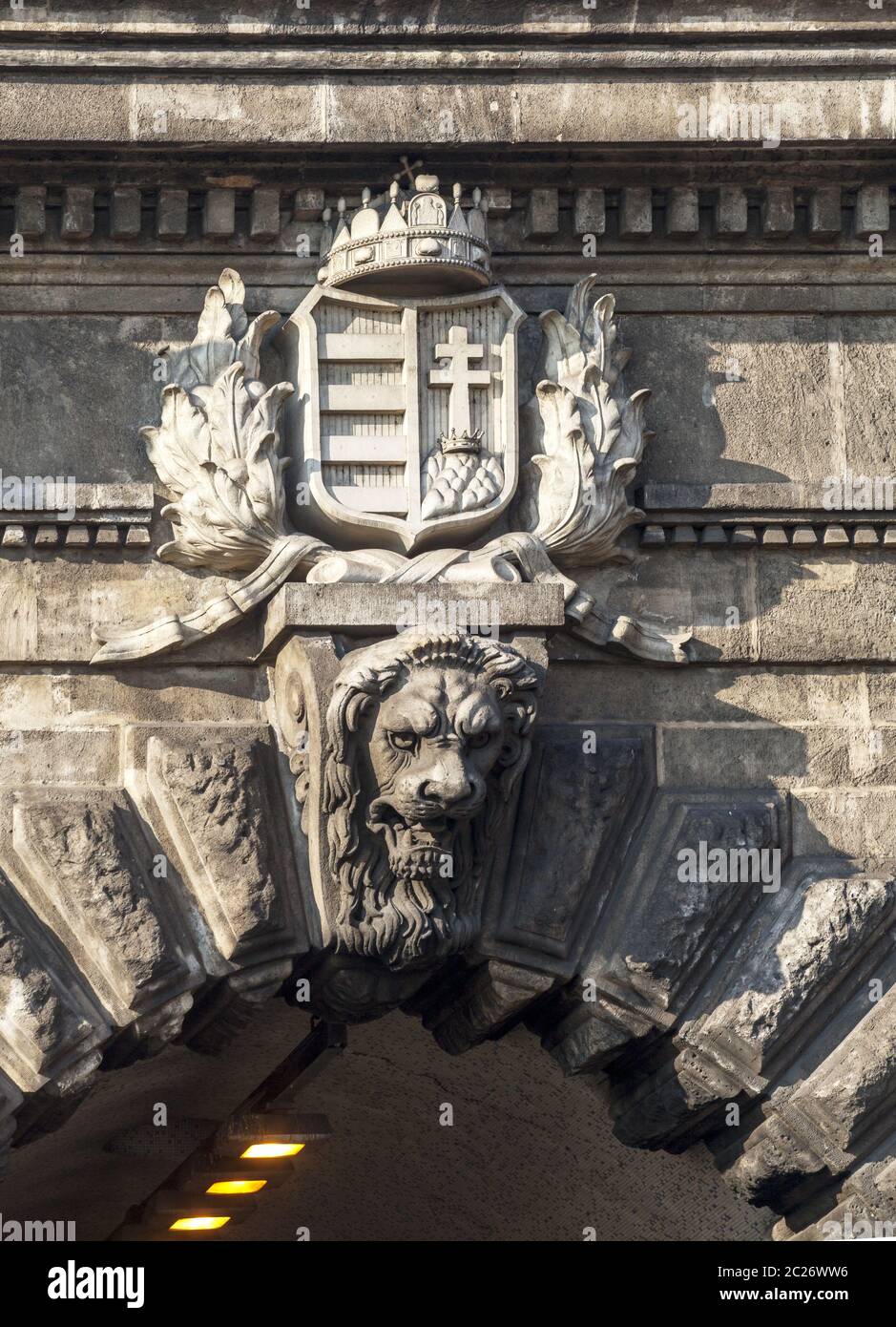 Adam Clark Tunnel under Castle Hill in Budapest Stock Photo Alamy