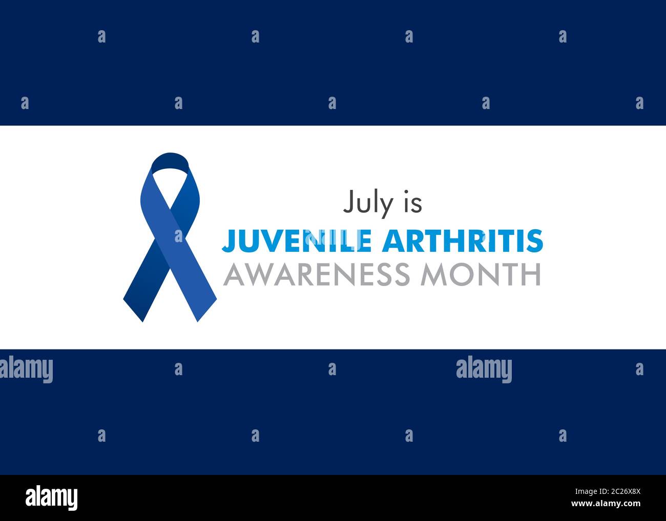 vector illustration of juvenile arthritis awareness month celebrate in july every year concept