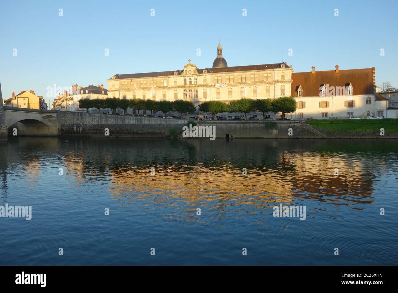Chalon-sur-Saone in France Stock Photo