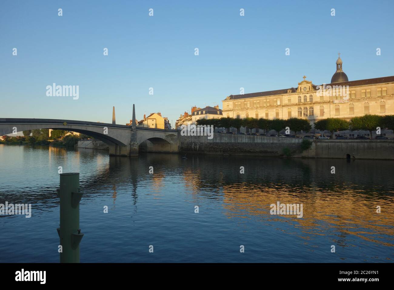 Chalon-sur-Saone in France Stock Photo