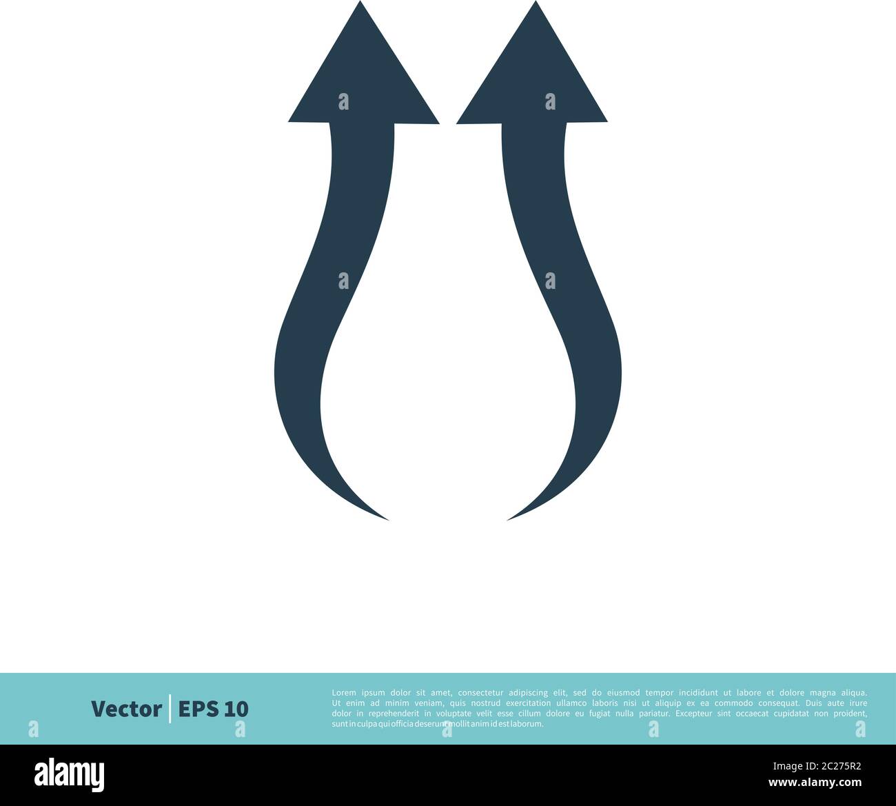 Arrow Icon Vector Logo Template Illustration Design. Vector EPS 10 ...
